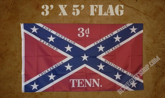 Flag - 3rd Tennessee Infantry Confederate