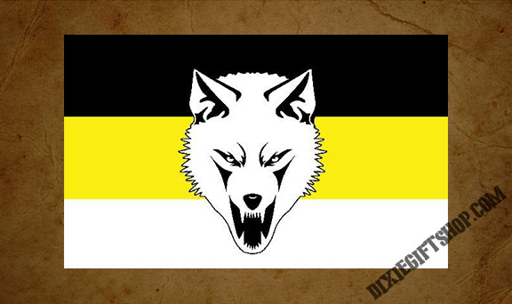Russian Wolf Flag