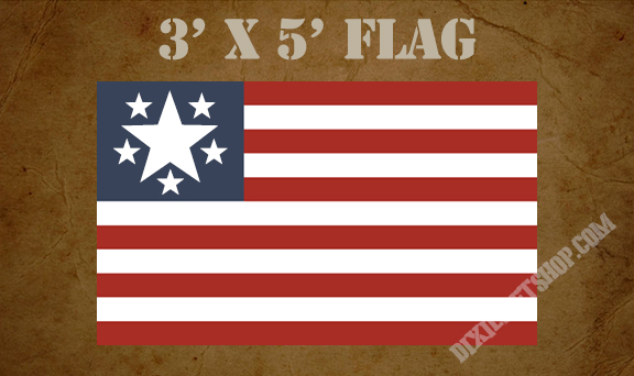 Flag - Jan 1861 6 star Secession