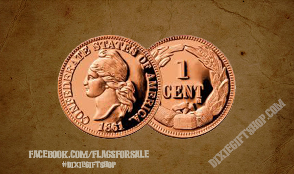 Coin - Confederate Penny Restrike