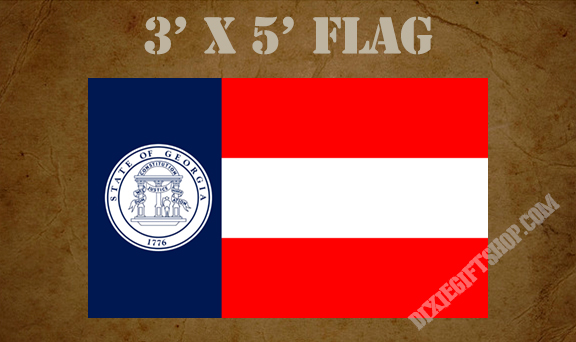 Flag - Georgia 1920 - 1956