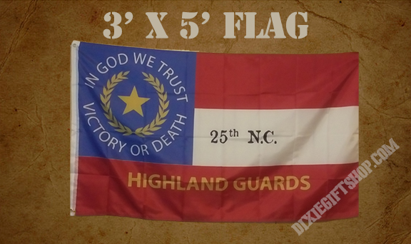 Flag - 25th NC Infantry Co. G - HIghland Guards