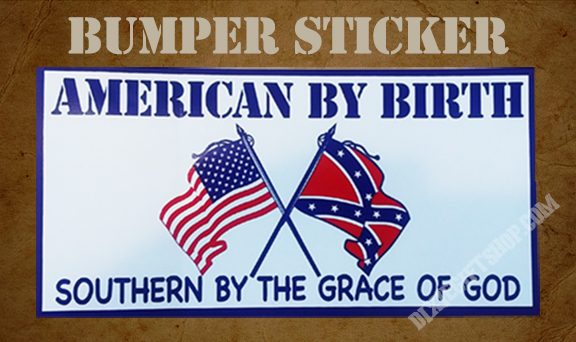 Sticker - American by Birth