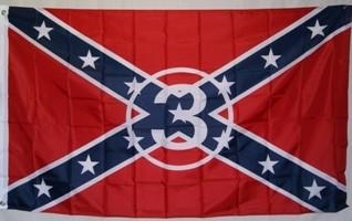 Rebel - Dale Earnhardt Sr 3 Flag