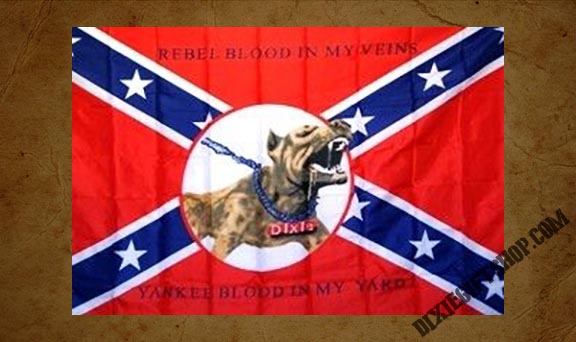 Rebel - Yankee Blood Flag