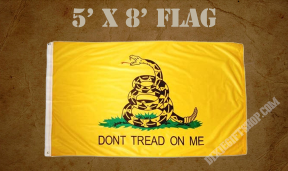 Flag - Gadsden Dont Tread On Me 5X8