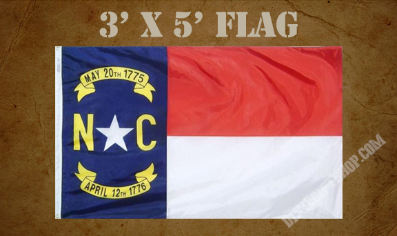 Flag - North Carolina State 1885 - Present