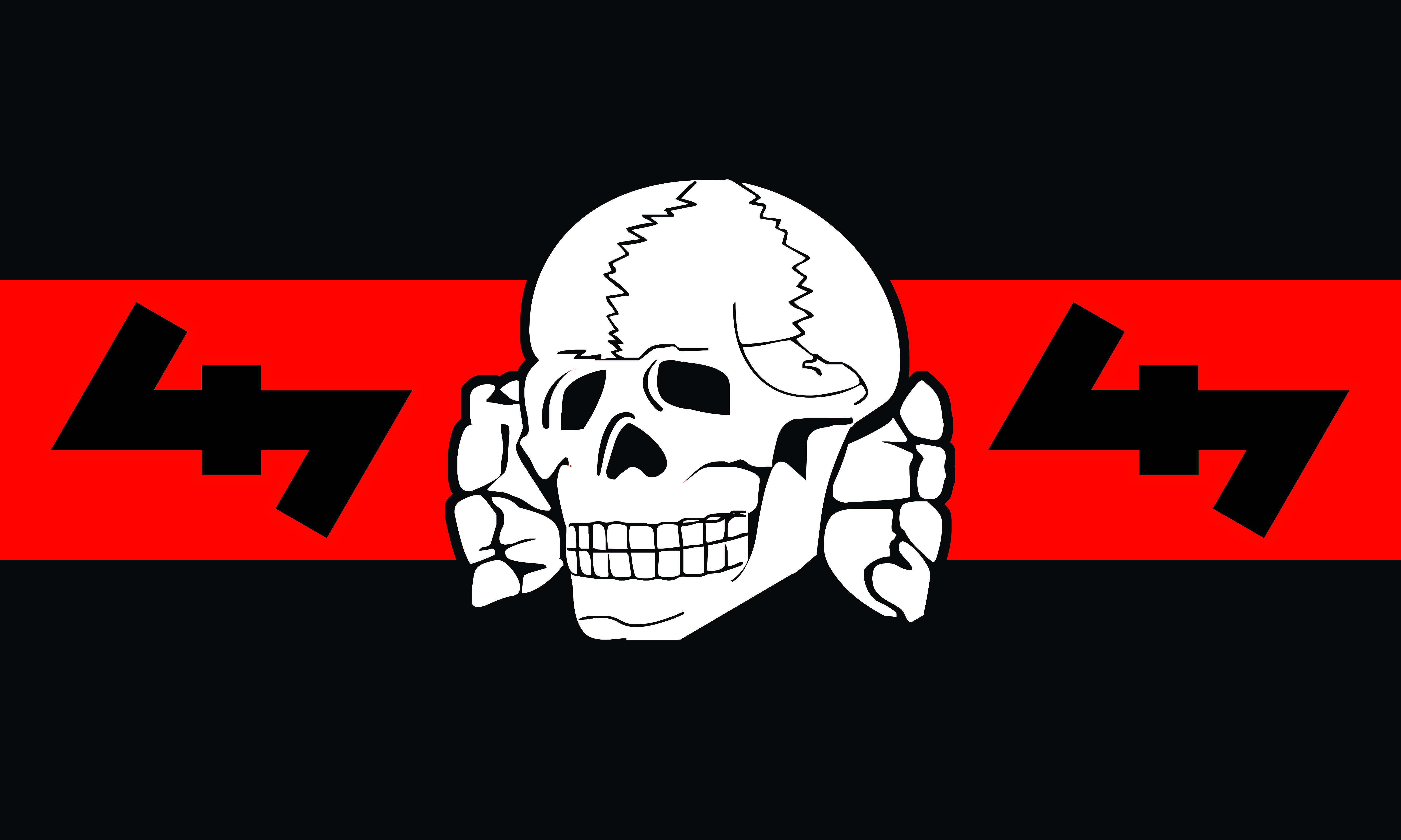 Flag - Werewolf Totenkopf